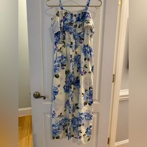 Girls Justice floral dress, sz 14, great Easter dress!